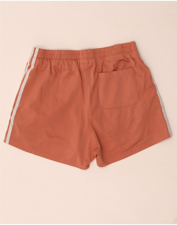 Pantaloni scurți sport Adidas pentru femei UK 14 Medium Pink Poliester