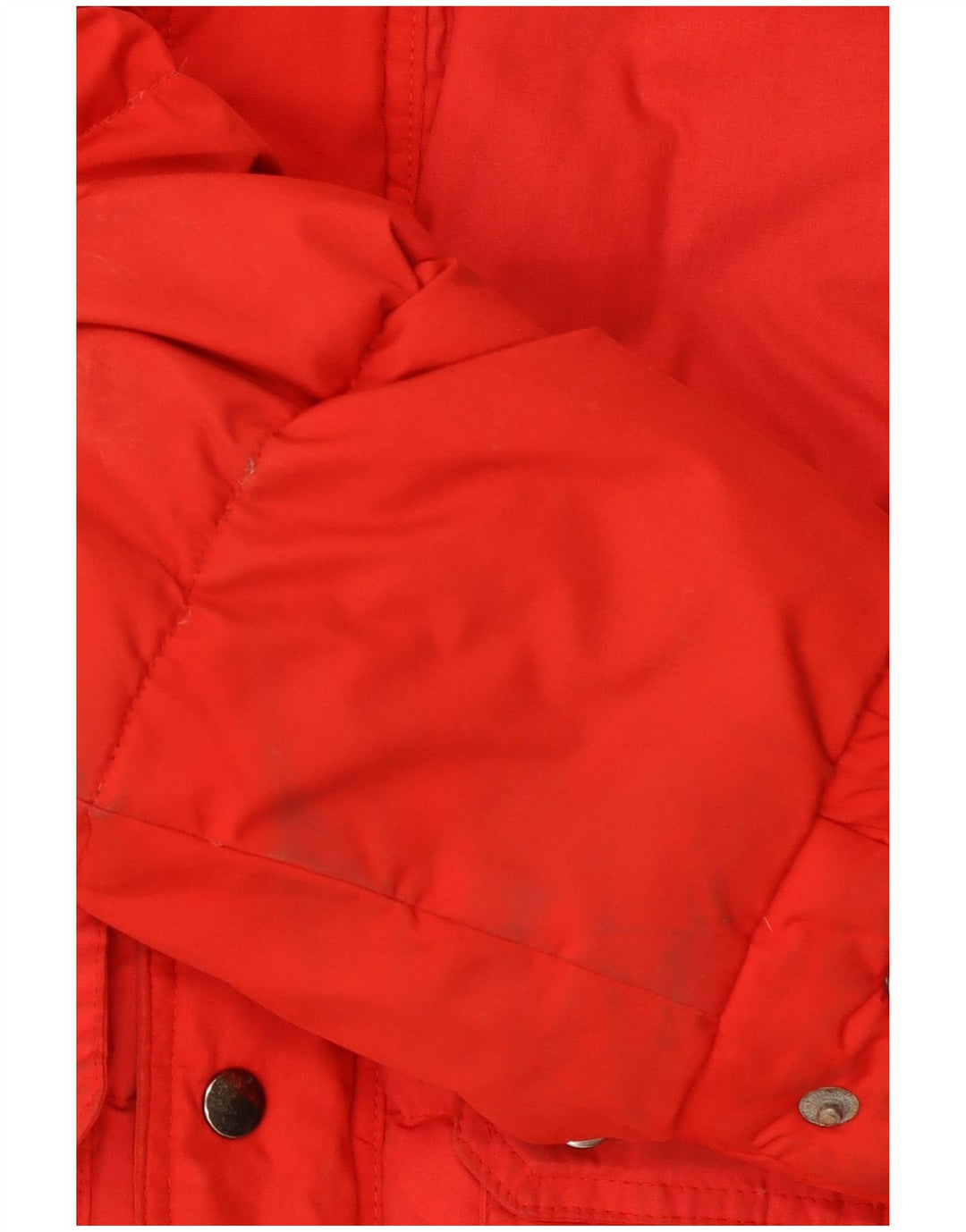 Jachetă căptușită cu glugă pentru bărbați SALEWA UK 40, mare, roșu, poliester color bloc