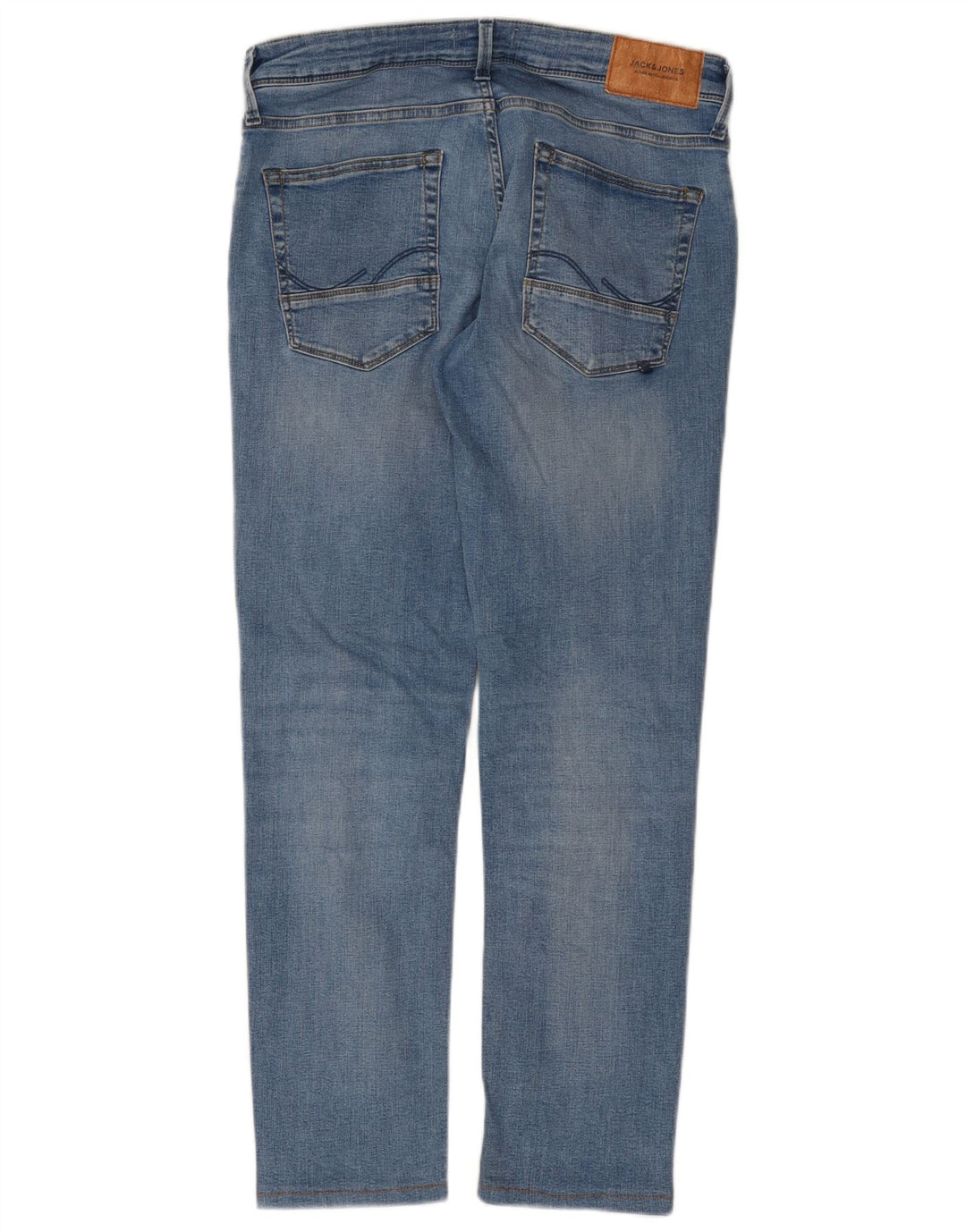 Blugi slim pentru bărbați Jack & Jones W32 L29 Bumbac albastru