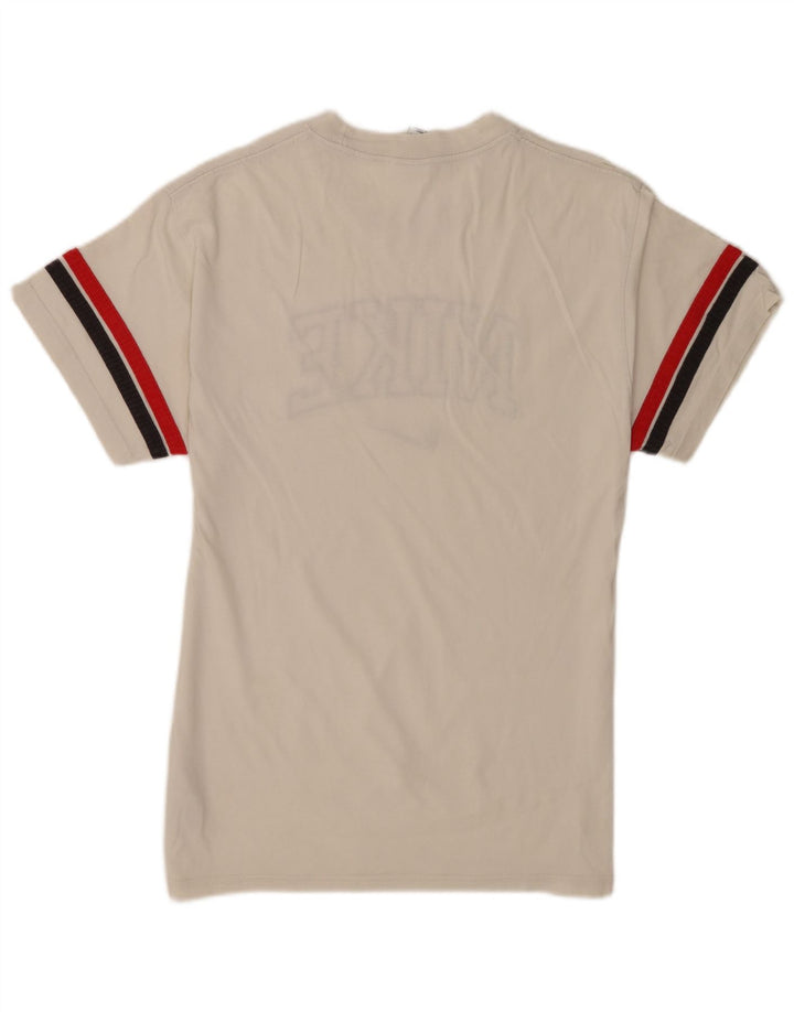 Tricou grafic Nike pentru bărbați Top mic din bumbac cu dungi albe
