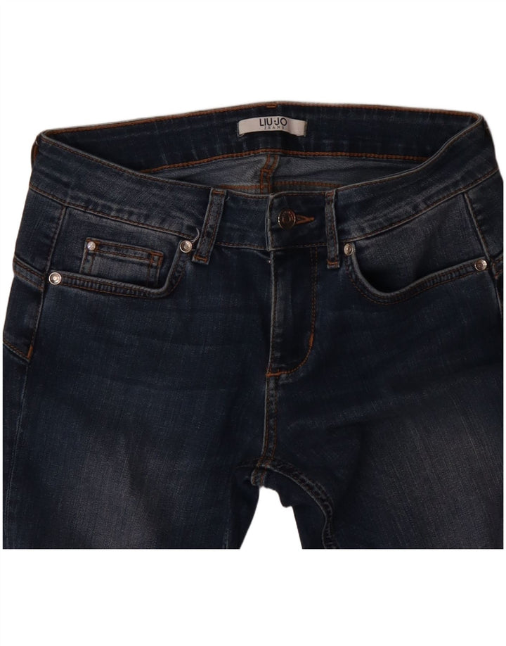 Blugi slim pentru femei Liu Jo W30 L30 albastru