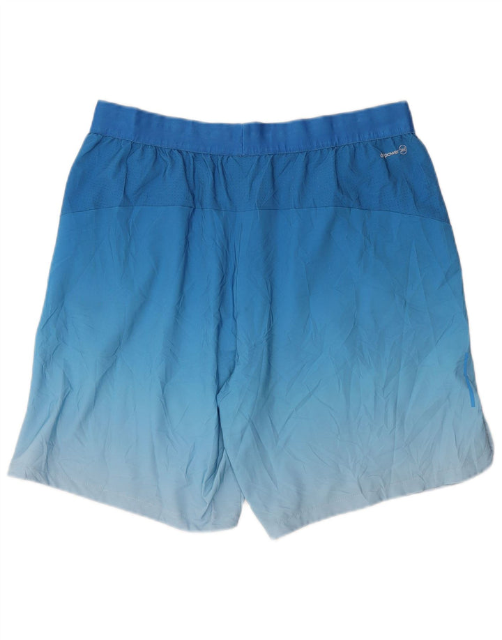 Pantaloni scurți de înot Russell Athletic pentru bărbați, mari, albastru, poliester