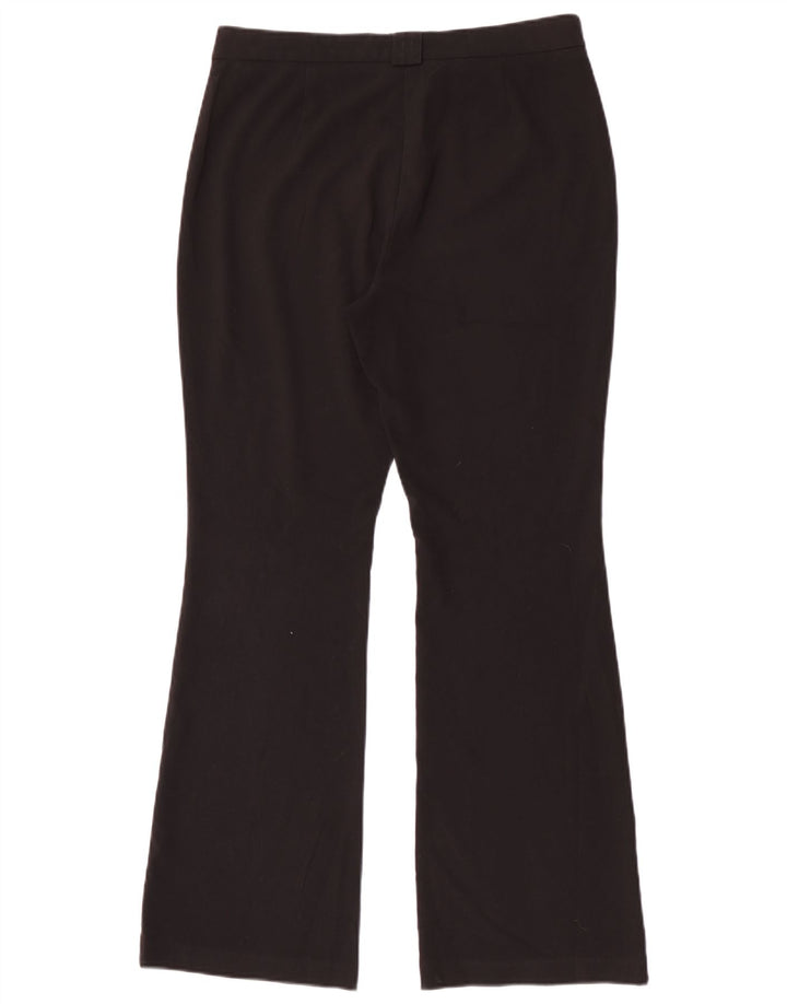 Marks & Spencer Pantaloni casual Bootcut pentru femei UK 12 Medium W30 L31 Negru