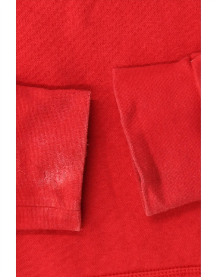 Pulover ADIDAS pentru bărbați, bumbac roșu mic