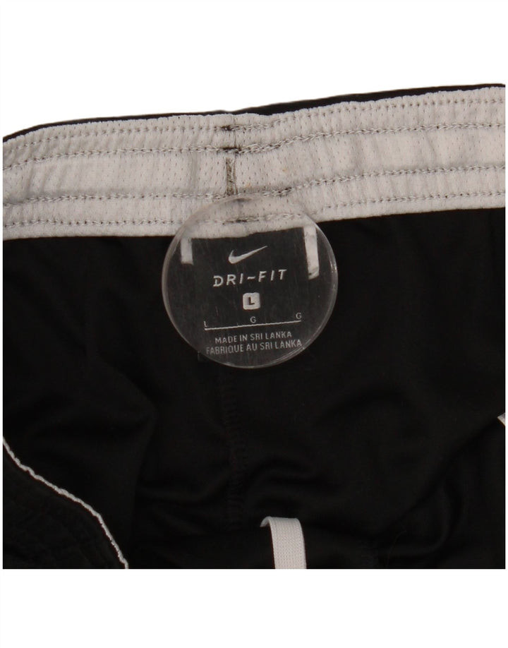 Pantaloni scurți sport NIKE Dri Fit pentru bărbați, mari, negri