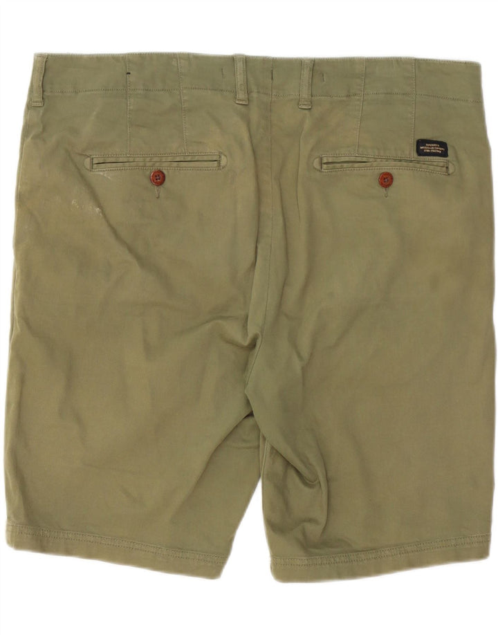 Pantaloni scurți chino pentru bărbați SUPERDRY W36, bumbac kaki mare