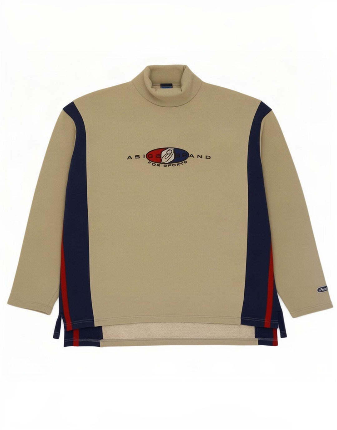 Hanorac grafic pentru bărbați Asics Jumper XL Bej Colorblock
