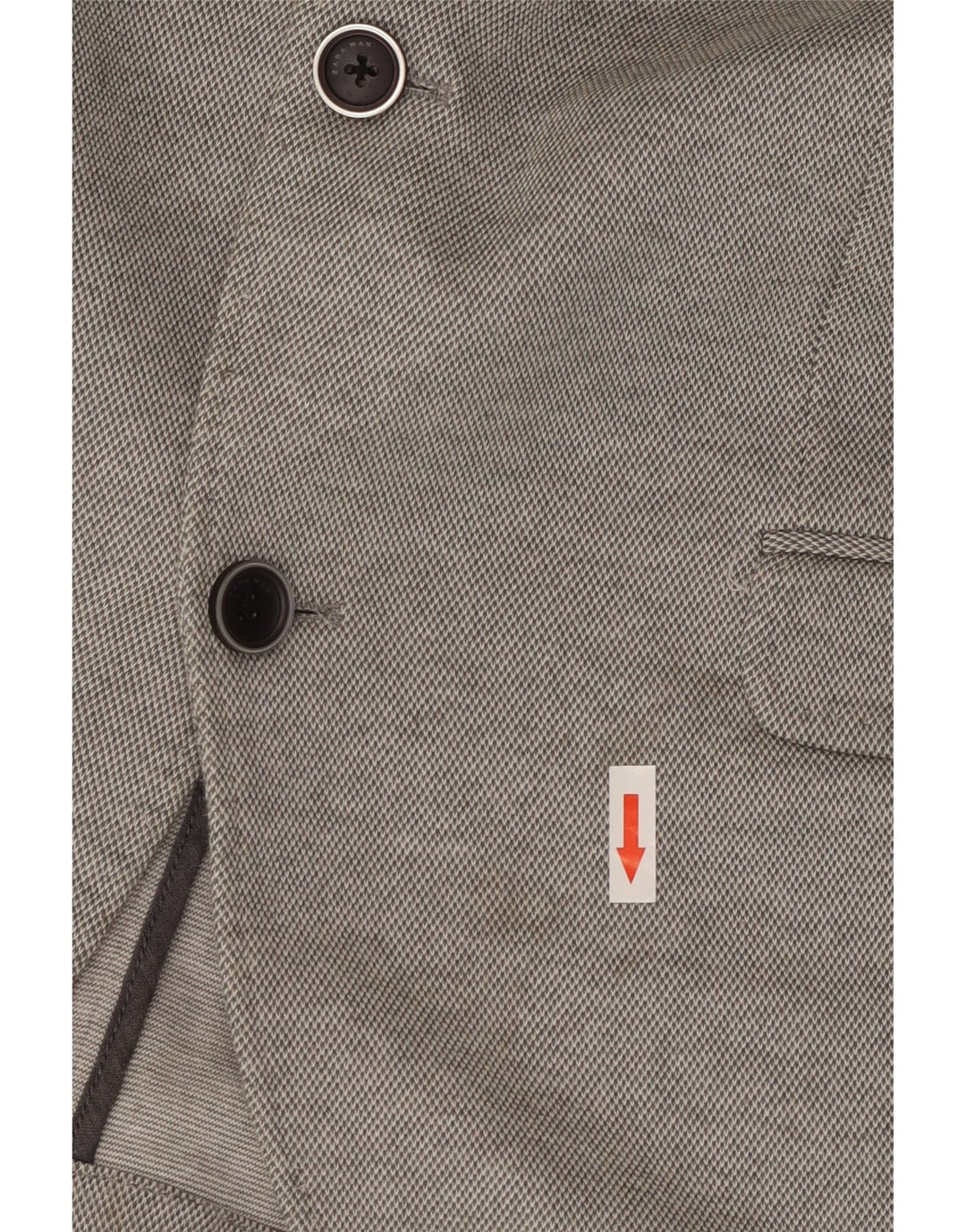 Blazer pentru bărbați Zara cu 2 nasturi EU 56 XL Poliester gri