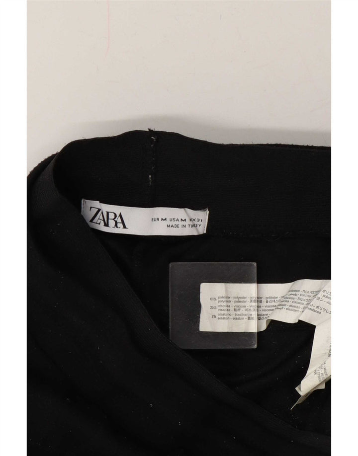 Pantaloni de trening Zara Barbati Joggeri Poliester mediu negru