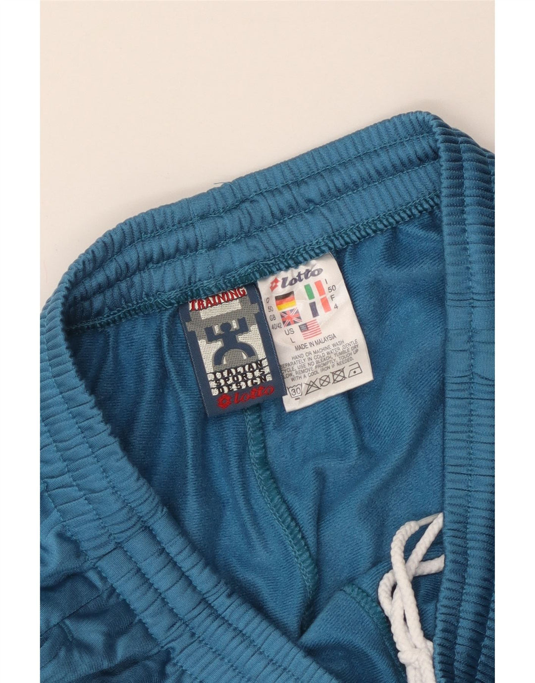 Pantaloni de trening Lotto pentru bărbați Marea Britanie 40/42 Poliester albastru mare