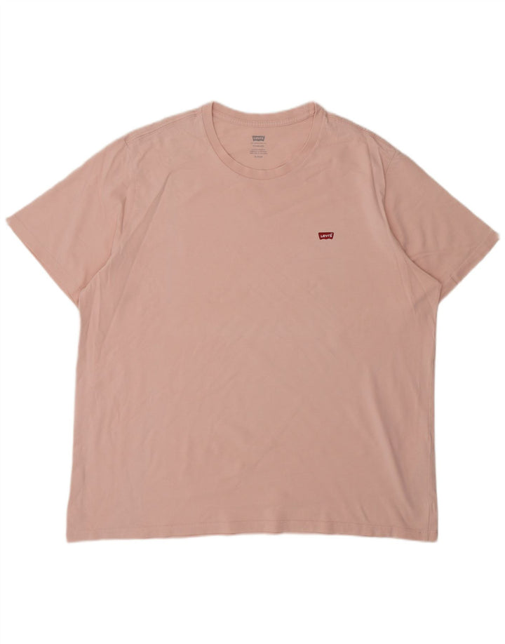 LEVI'S Mens Standard T-Shirt Top XL Pink Cotton