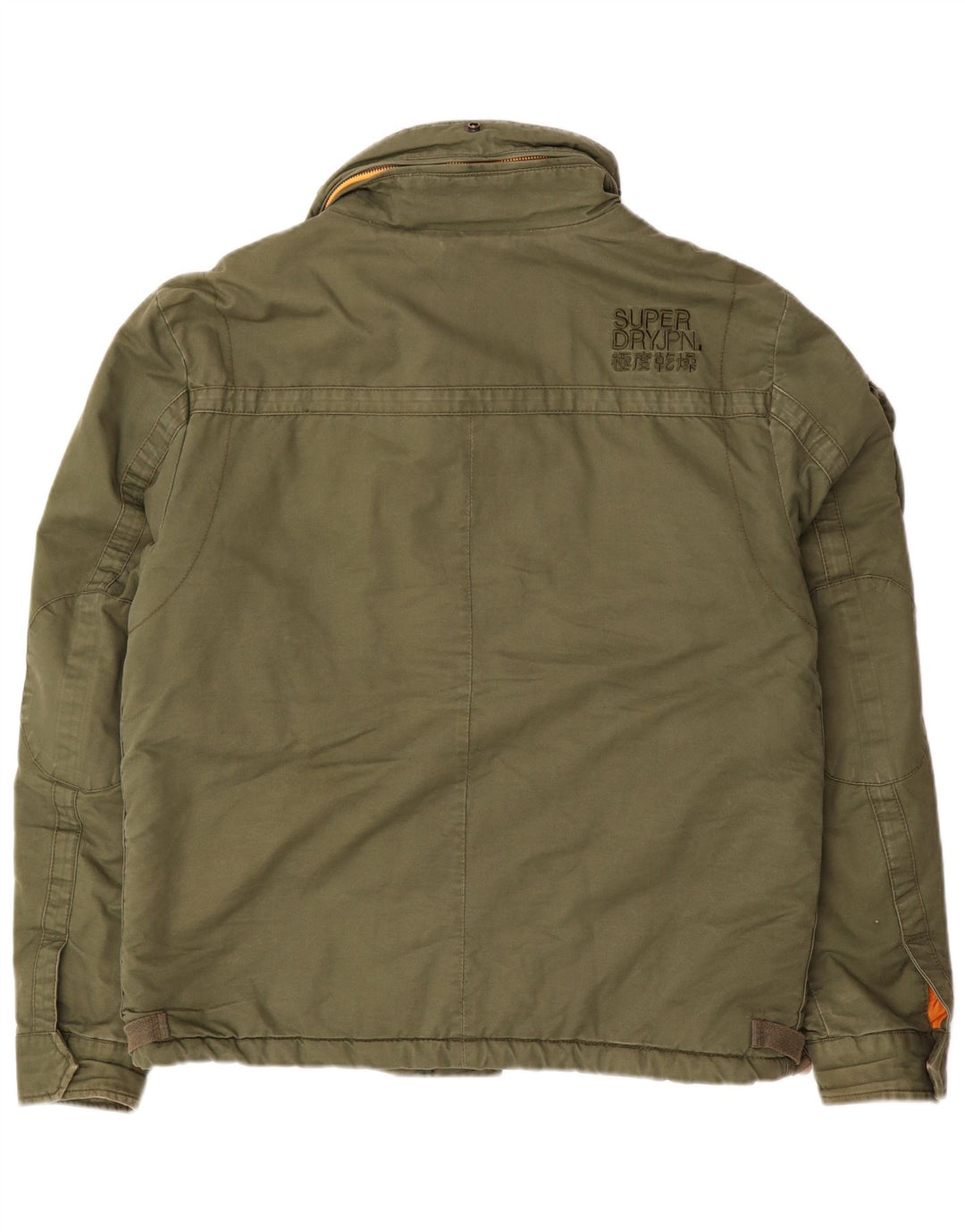 Jachetă militară pentru bărbați Superdry UK 40, mare, verde, bumbac