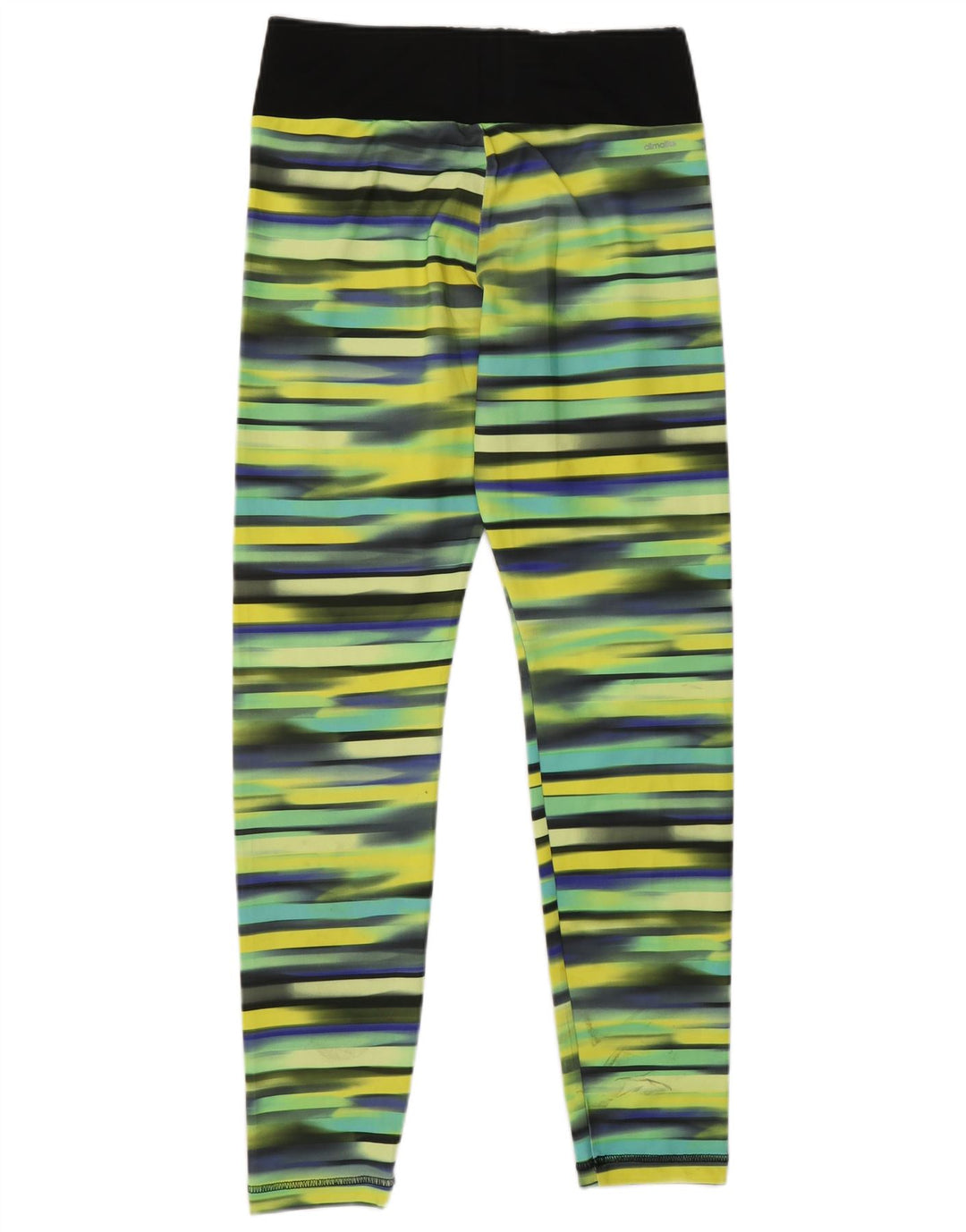 Leggings Climalite ADIDAS pentru fete 14-15 ani poliester cu dungi galbene