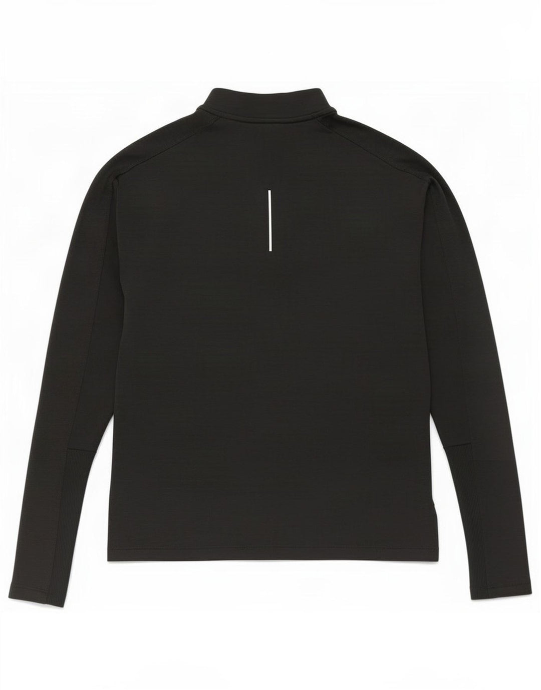 Top de trening pentru bărbați Dri Fit, cu fermoar și gât, pulover XS, poliester negru