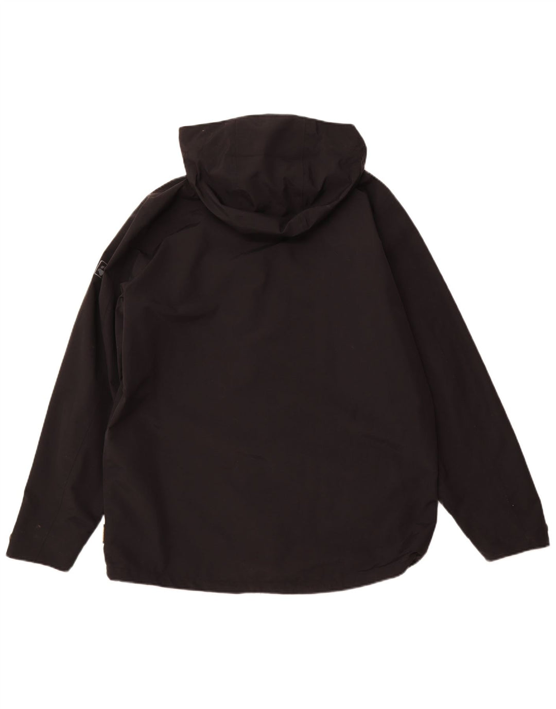 JACK WOLFSKIN Jachetă de ploaie cu glugă pentru bărbați UK 42 Poliamidă neagră mare