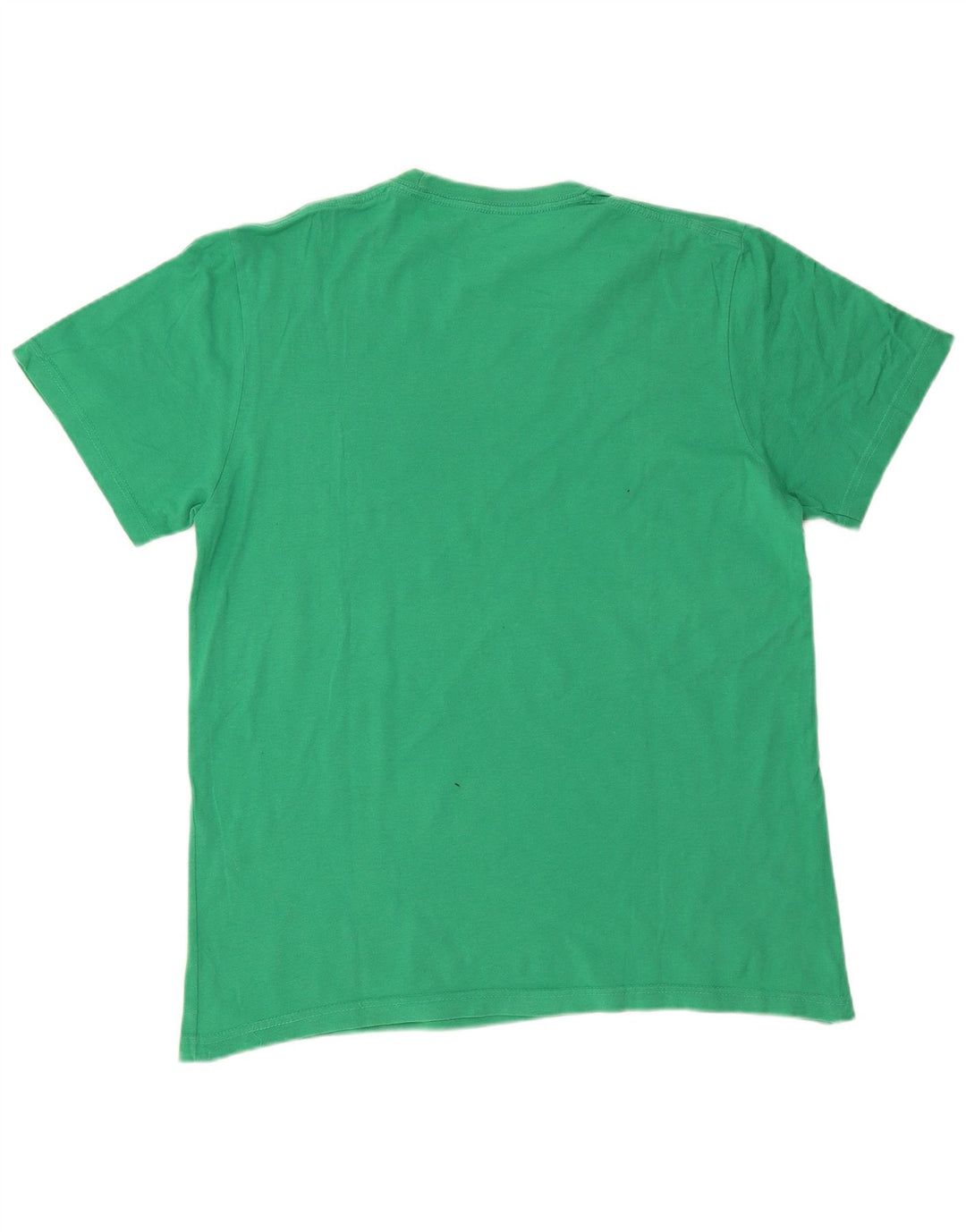 Tricou grafic Converse pentru bărbați Top din bumbac verde mediu