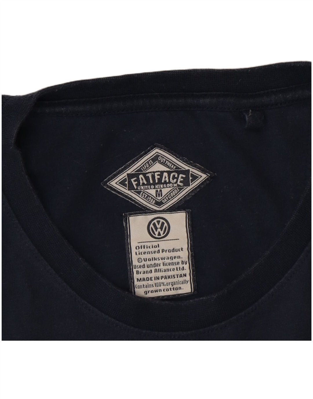 Tricou grafic Volkswagen Fat Face pentru bărbați Top Mediu Bleumarin Poliester