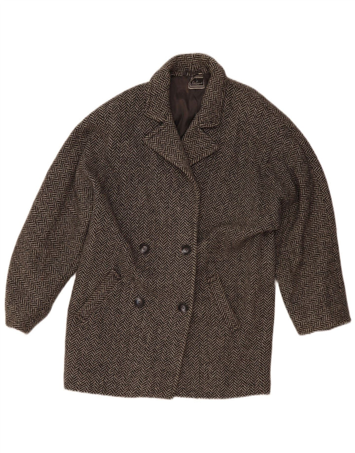 Sacou blazer pentru femei Luisa Spagnoli UK 12 Medium Grey Herringbone