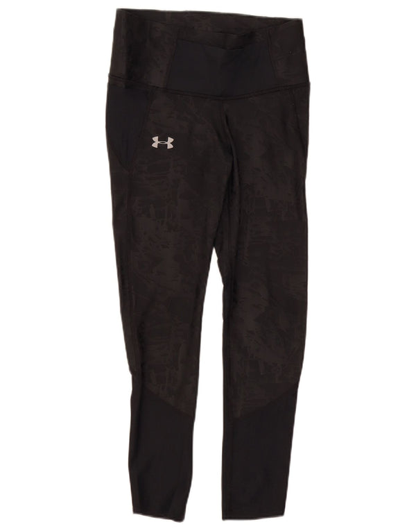 Leggings pentru femei UNDER ARMOUR Heat Gear UK 10, camuflaj gri mic