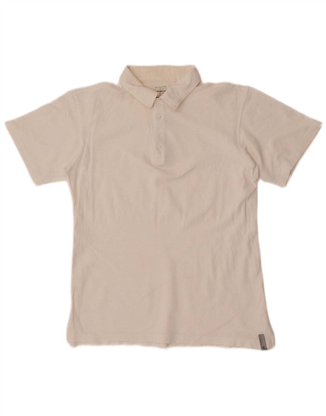Calvin Klein Jeans Tricou Polo Băieți 15-16 Ani Alb