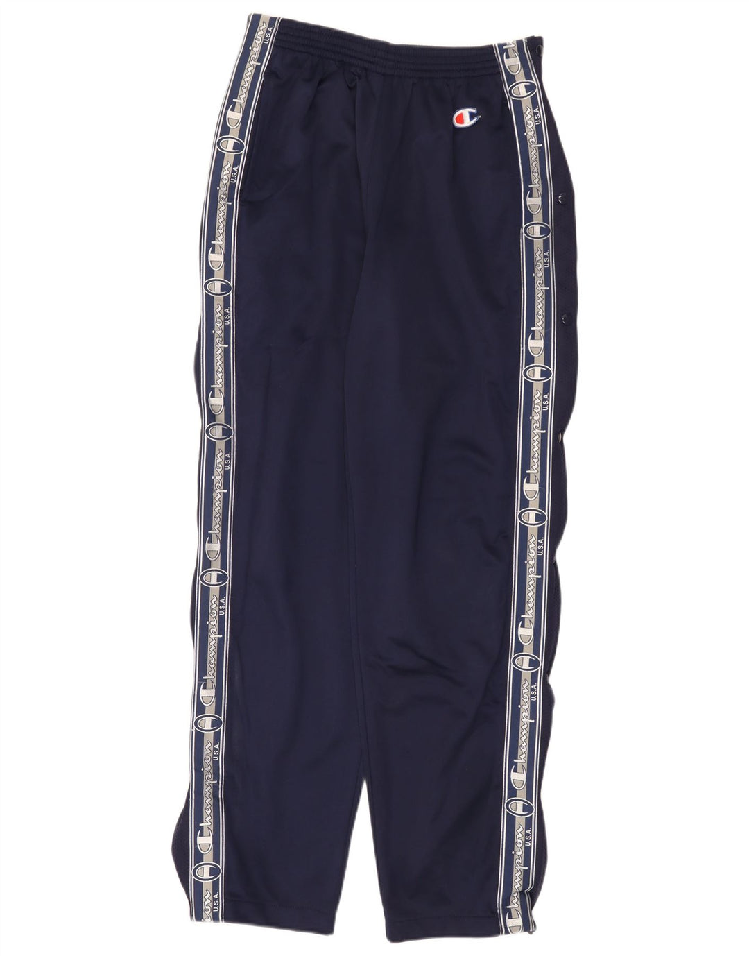 Pantaloni de trening cu grafic pentru femei Champion UK 12 Medium Bleumarin