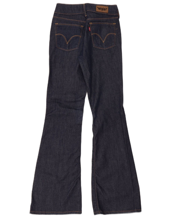 Blugi evazați Levi's pentru femei 479 Booty W27 L34 bumbac bleumarin