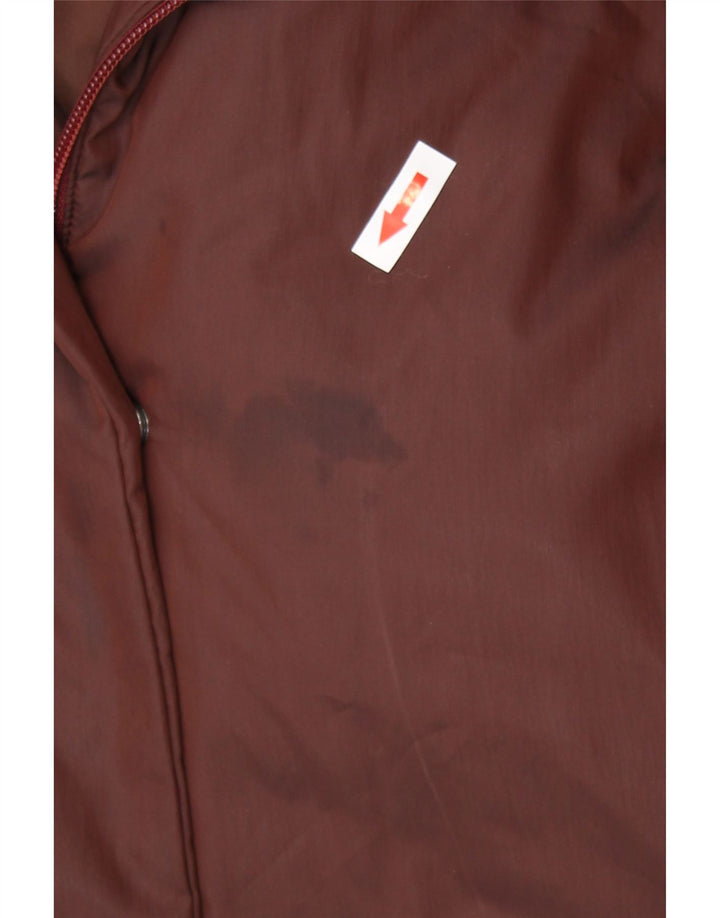 Palton pentru femei Trussardi, cu glugă, IT 46 Poliester burgundă mare