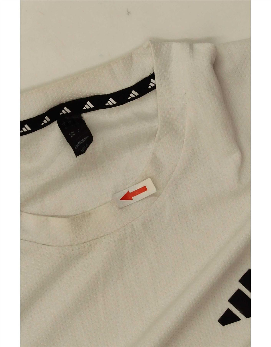 Tricou pentru bărbați Adidas Aeroready Top Medium Alb Poliester