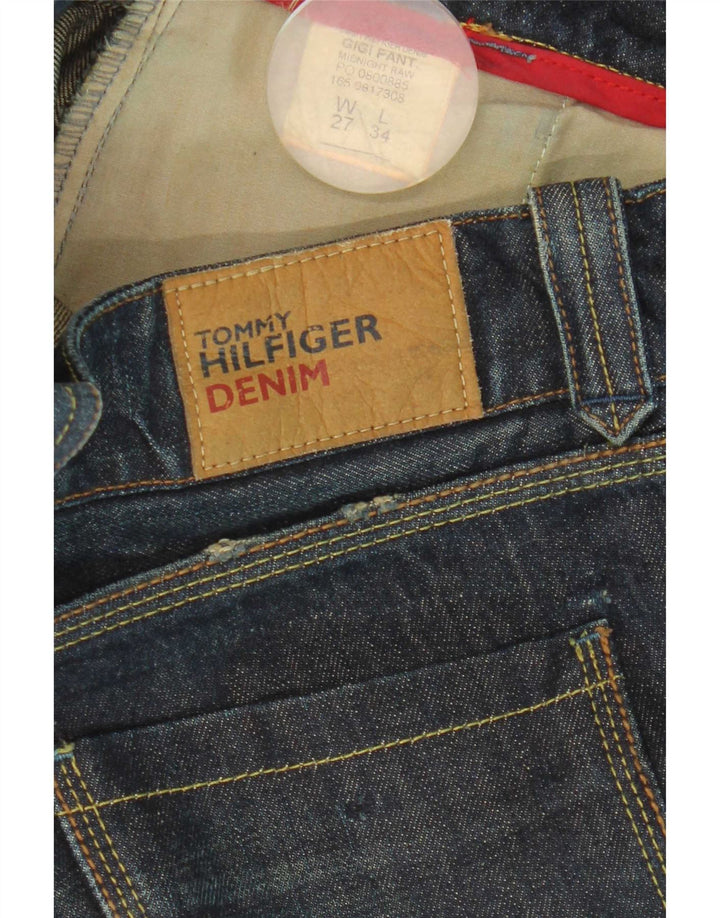 Blugi drepti pentru femei Tommy Hilfiger W27 L34 Bumbac albastru