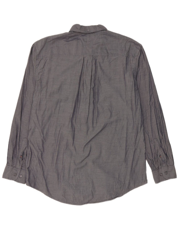 Cămașă pentru bărbați Tommy Hilfiger XL, bumbac bleumarin