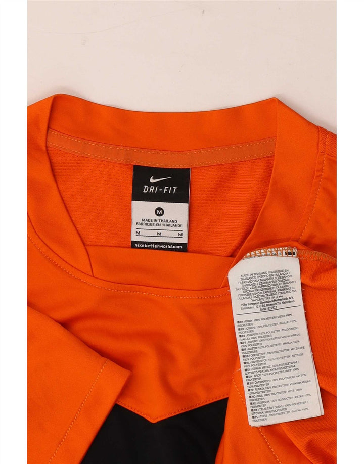 Tricou pentru bărbați Nike Top Mediu Portocaliu Colorblock Poliester