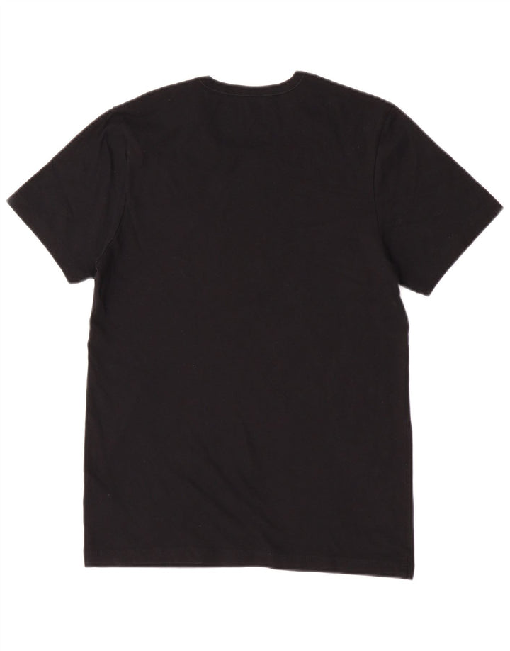 Tricou pentru bărbați Hugo Boss Top mic din bumbac negru