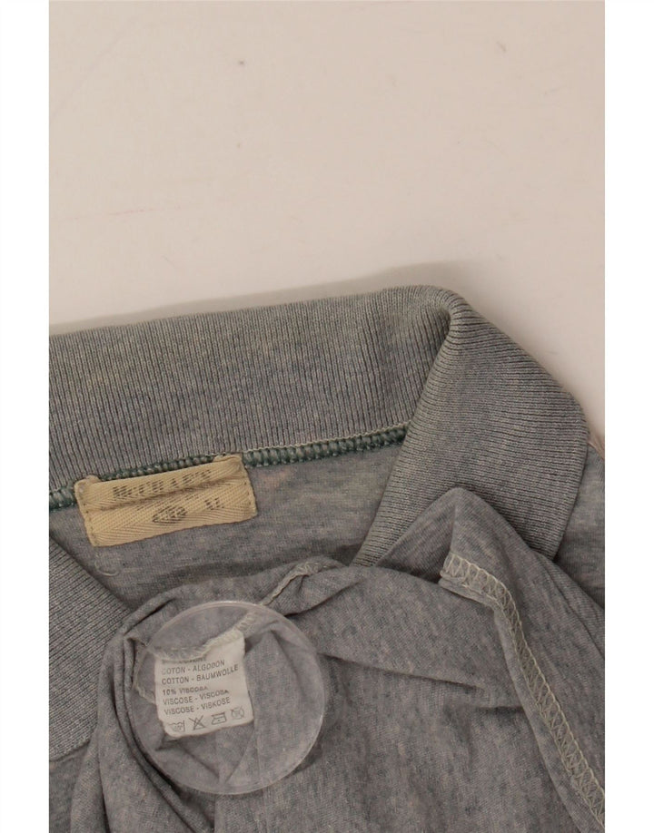 Tricou polo cu grafică pentru bărbați Mc Crae, bumbac gri XL