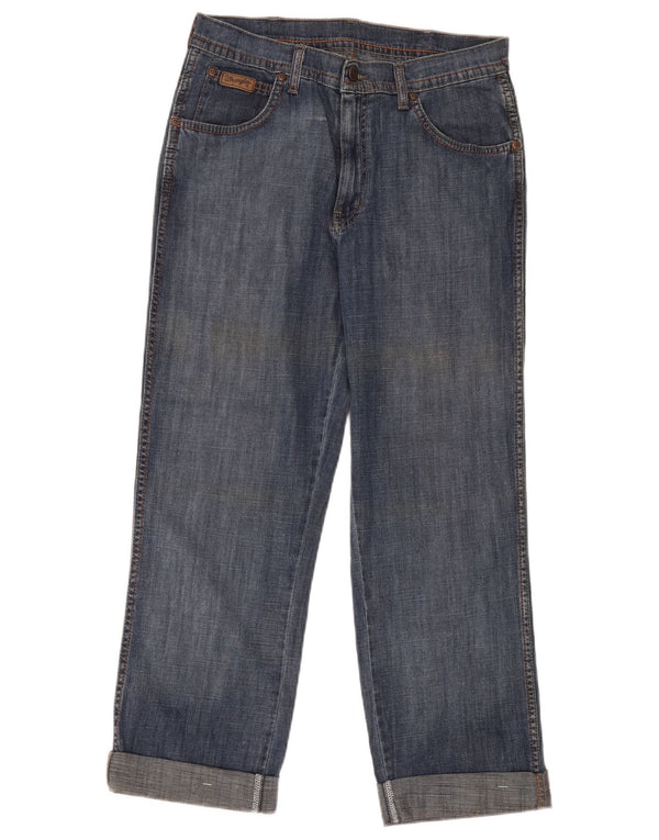 Blugi drepte stretch pentru bărbați Wrangler Texas W32 L36 Bumbac albastru
