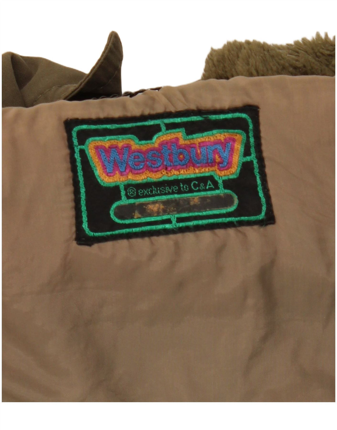 WESTBURY Jachetă Parka Sherpa cu glugă pentru bărbați EU 48 Medium Khaki Acrylic