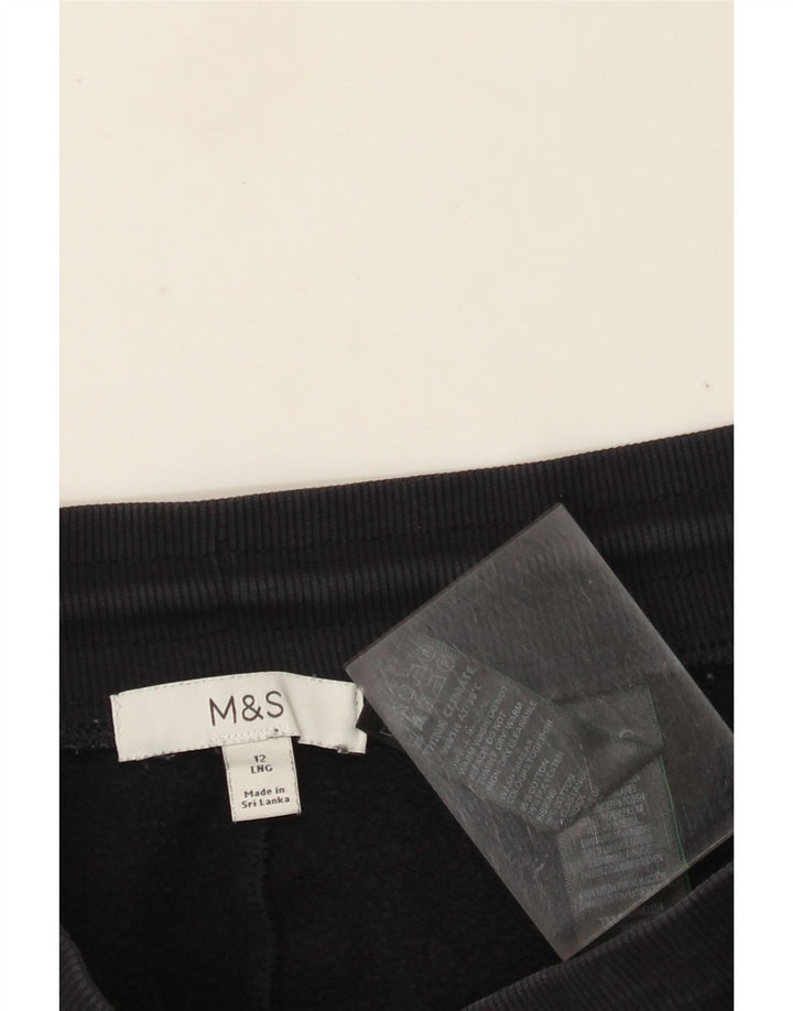 Pantaloni de trening pentru femei Marks & Spencer Pantaloni de jogging UK 12 Medium Bleumarin