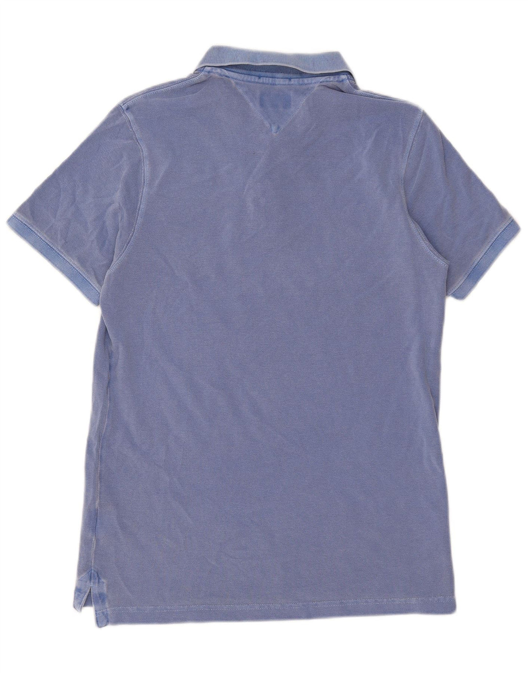 Tricou polo Tommy Hilfiger pentru bărbați, bumbac albastru mediu