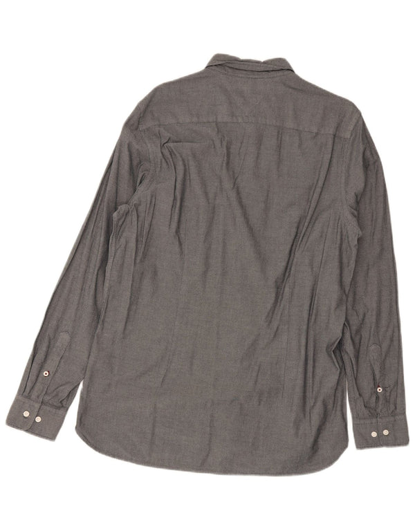 Cămașă pentru bărbați Tommy Hilfiger Slim Fit XL bumbac gri