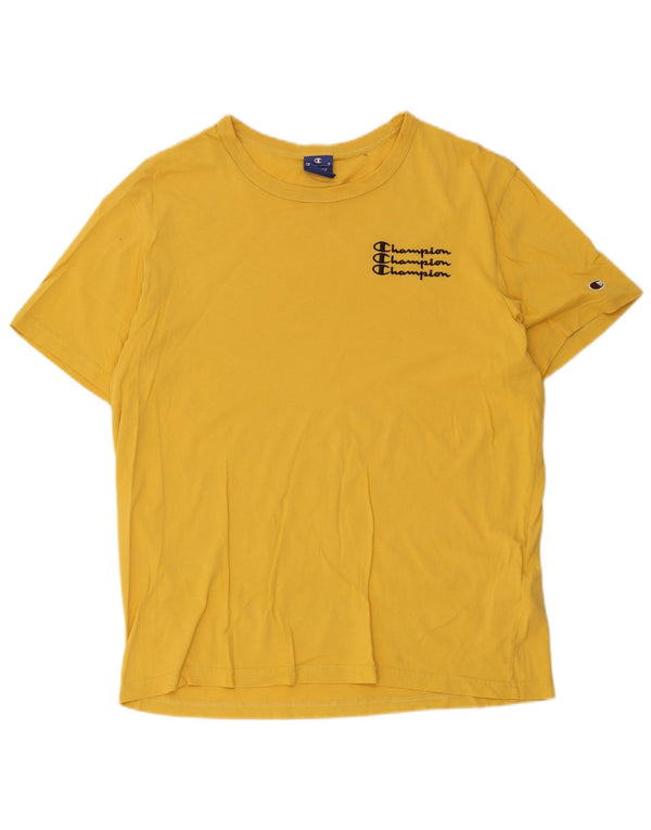 Tricou grafic pentru bărbați Champion Top XL Bumbac galben