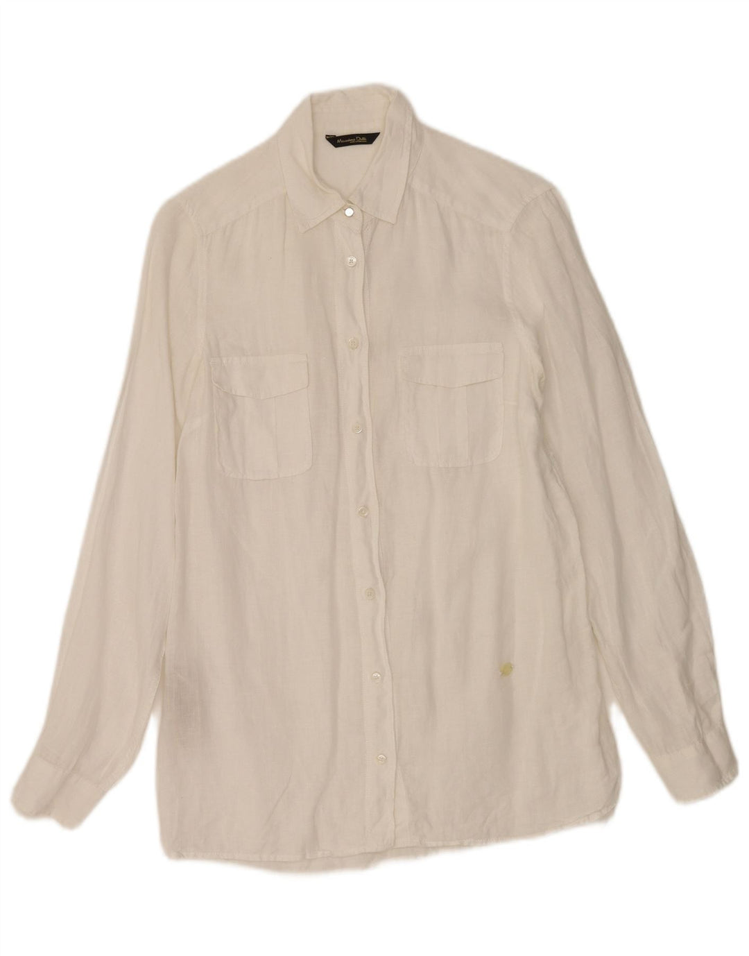 Cămașă supradimensionată pentru femei Massimo Dutti EU 36 XS in alb