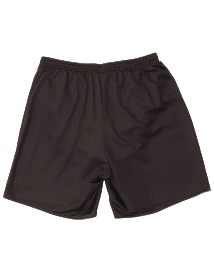 Pantaloni scurți sport Adidas pentru bărbați, poliester mediu negru