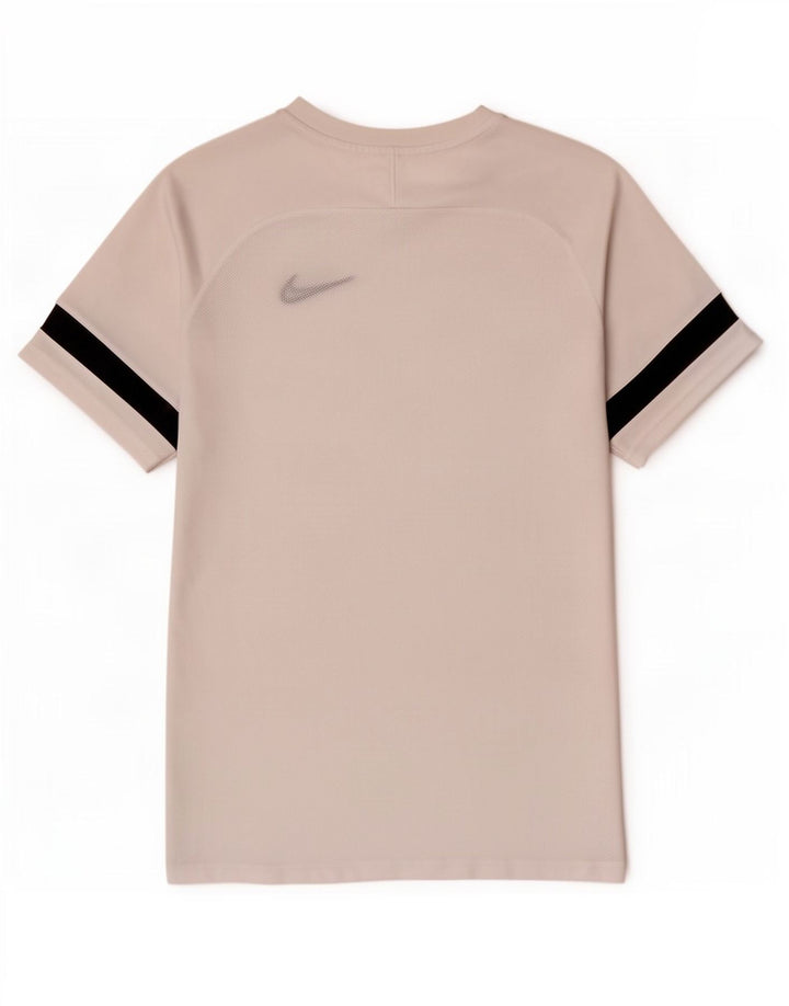 Tricou pentru bărbați Nike Dri Fit Top mare, alb, poliester color bloc