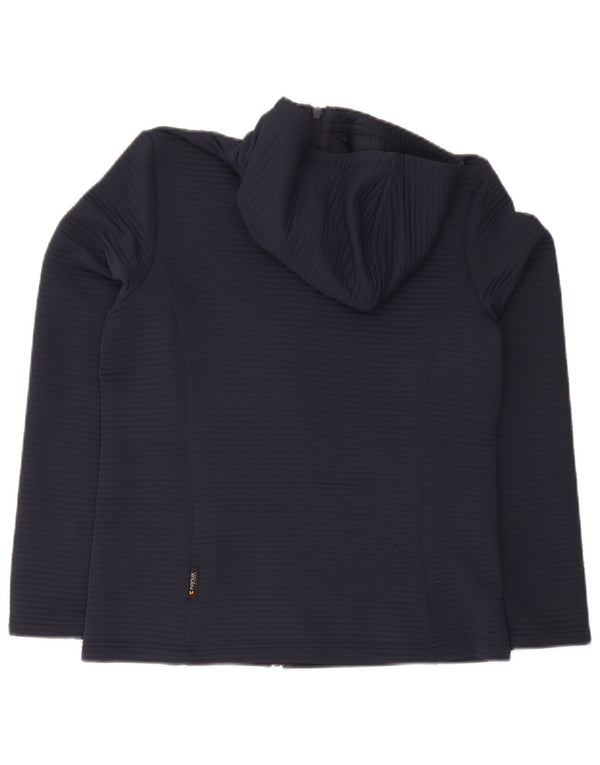 Jack Wolfskin Jachetă de trening cu glugă pentru femei UK 10/12 Medium Bleumarin