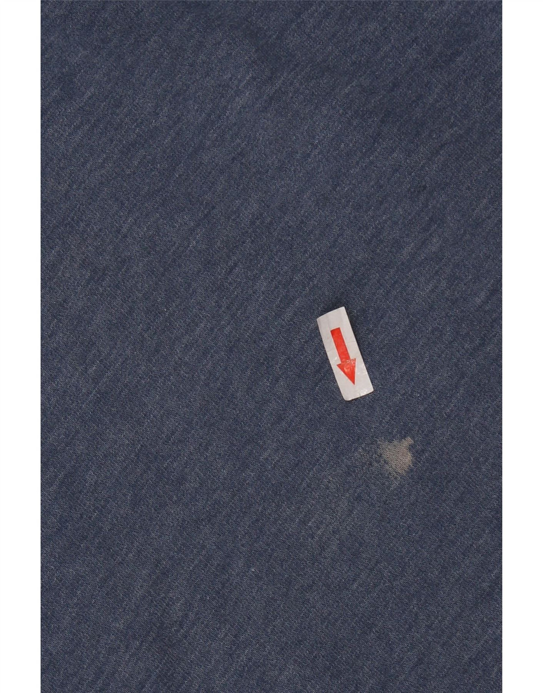 WEIRD FISH Hanorac cu decolteu cu nasturi grafic pentru bărbați Pulover mic, bleumarin