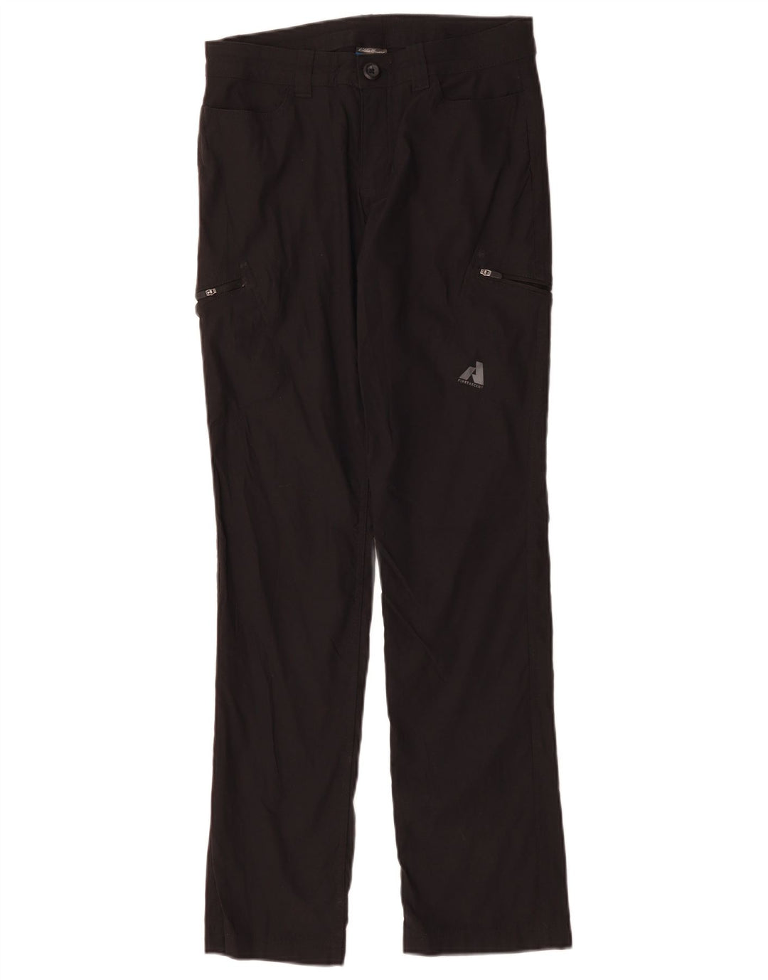 Pantaloni cargo drepti pentru femei Eddie Bauer US 4 Small W30 L31 Black Sports