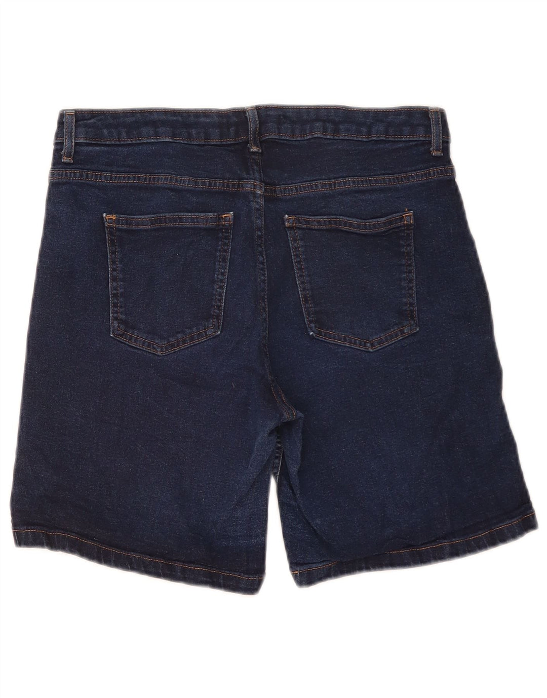Pantaloni scurți din denim pentru femei Marks & Spencer UK 12 Medium W30 Bumbac bleumarin