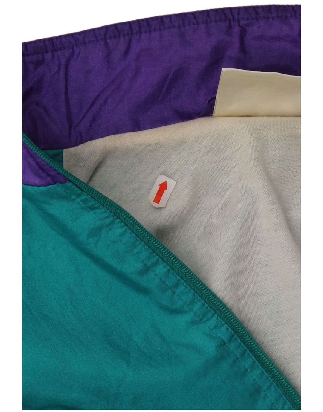 Jachetă de trening retro pentru bărbați Adidas UK 36/38 Poliamidă turcoaz mic