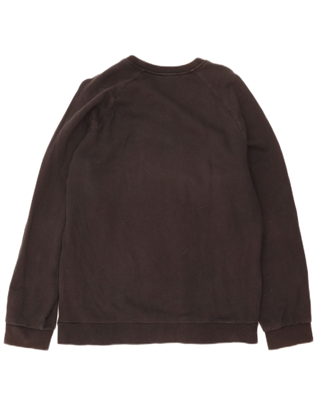 Hanorac grafic pentru bărbați Adidas Jumper mediu din bumbac negru