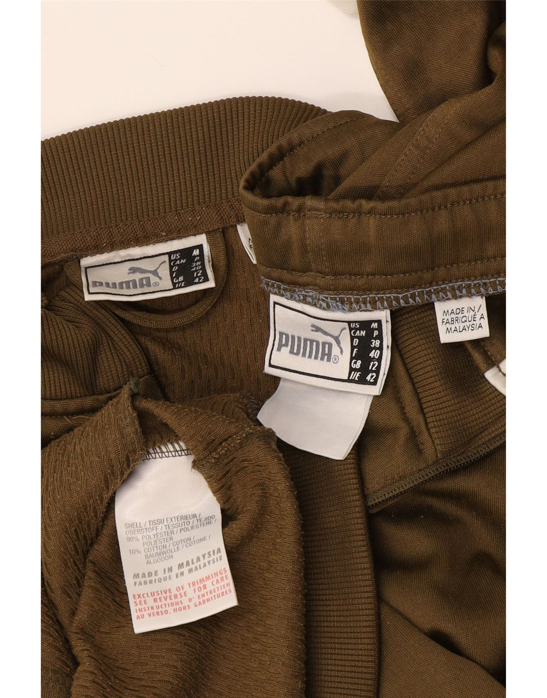 Trening Puma pentru femei UK 12 Medium Khaki Colorblock Poliester