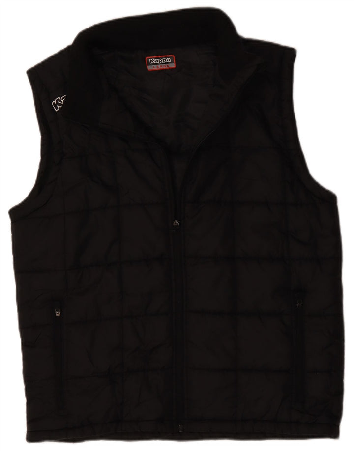 Gilet Kappa pentru bărbați UK 40, mare, negru, poliester